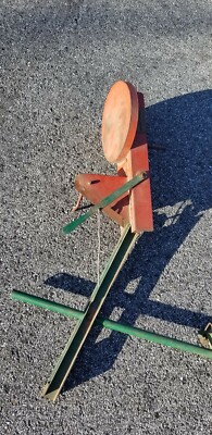 Jouet Vintage Pelleteuse Tru-Matic Sand Digger – Années 1940 – Métal Embouti – États-Unis