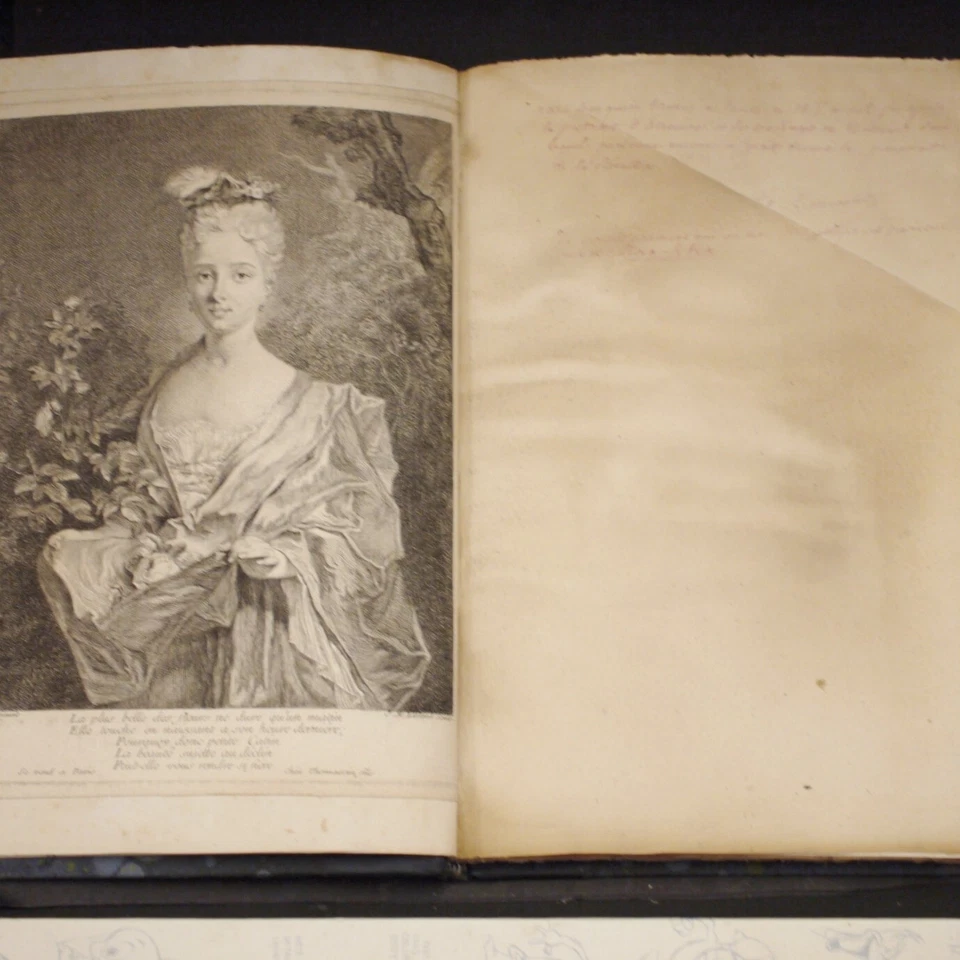 ** Scarce ** Diaries of Rosalba Carriera Portrait Painter  1720-1721 Venice 1793 - Image 4 of 4