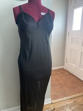 Vintage 1990  s Vanity Fair Black Lingerie Dress