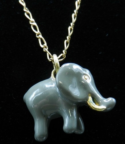 J Crew Necklace Elephant 100% to 