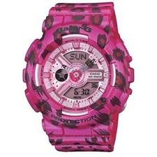 Casio Baby-G Analog Digital BA-110LP-4A Leopard Pattern Resin Women's Watch