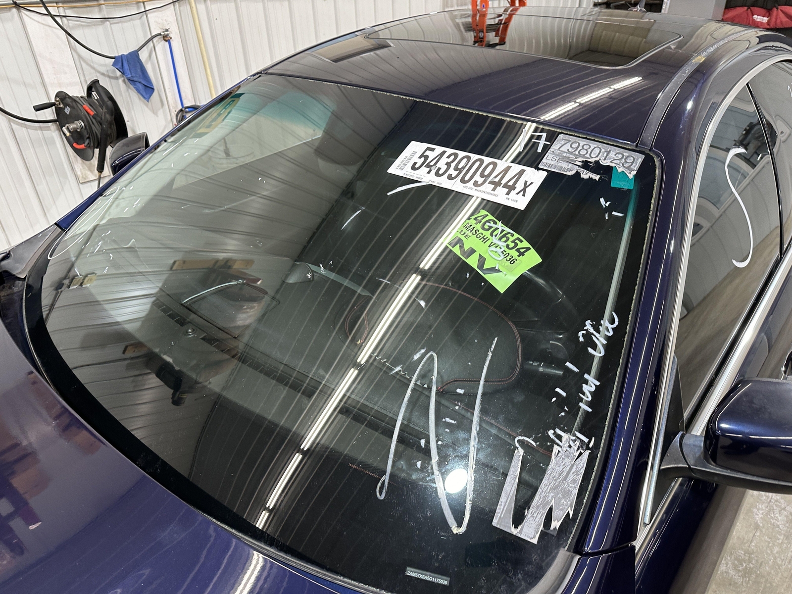 2016 MASERATI GHIBLI FRONT WINDSHIELD GLASS WINDOW 670302222