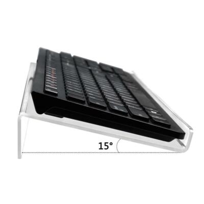 Transparenter Anti-Rutsch Computer Tastatur Ständer Halter für Büro Schreibtisch Zuhause