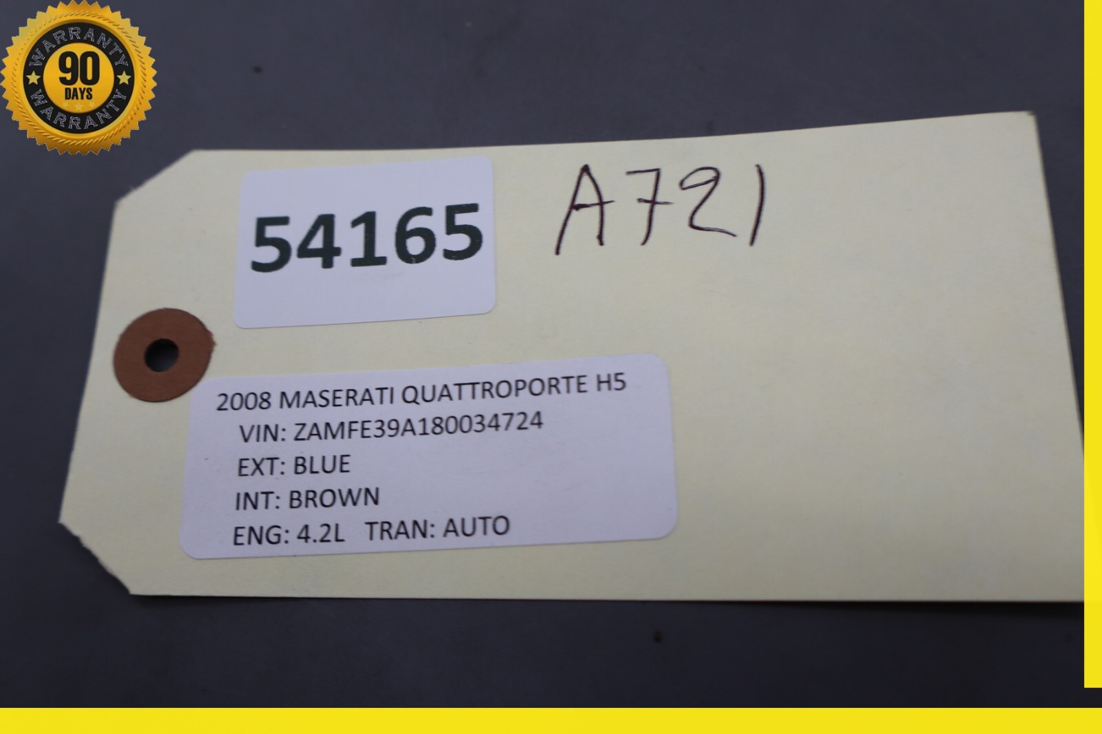 04-08 Maserati Quattroporte Speedometer Instrument Cluster Assembly Oem