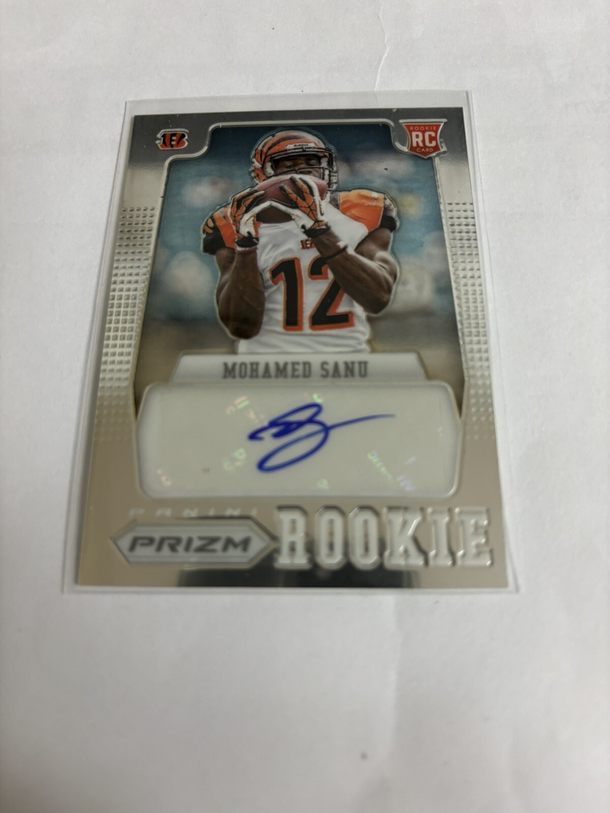 Mohamed Sanu Panini Prizm #223 Autograph