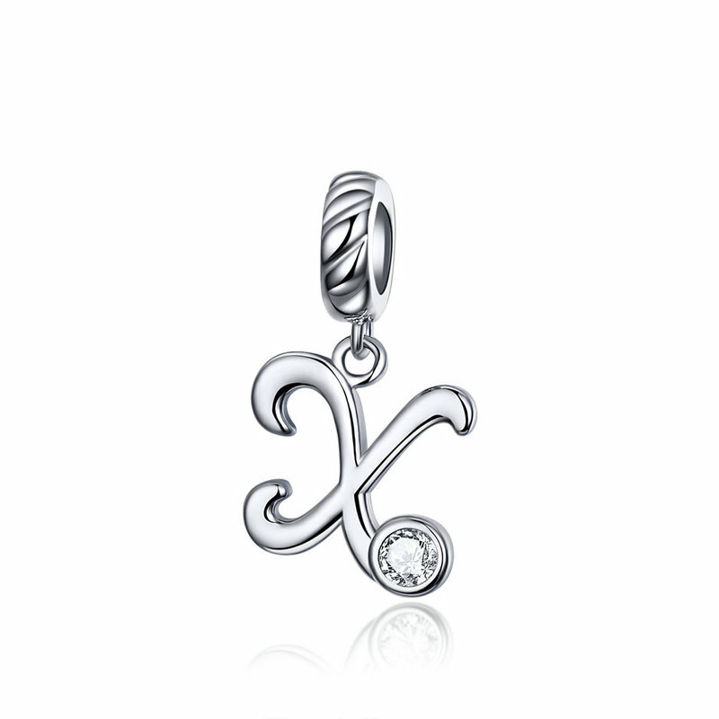 Voroco Pendant 925 Sterling Silver Bead Fox Charm CZ To Women - Foto 4