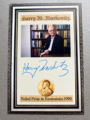 HARRY MARKOWITZ ( 2023) Nobelpreis Wirtschaft 1990 signed Foto 10x15 Autogramm