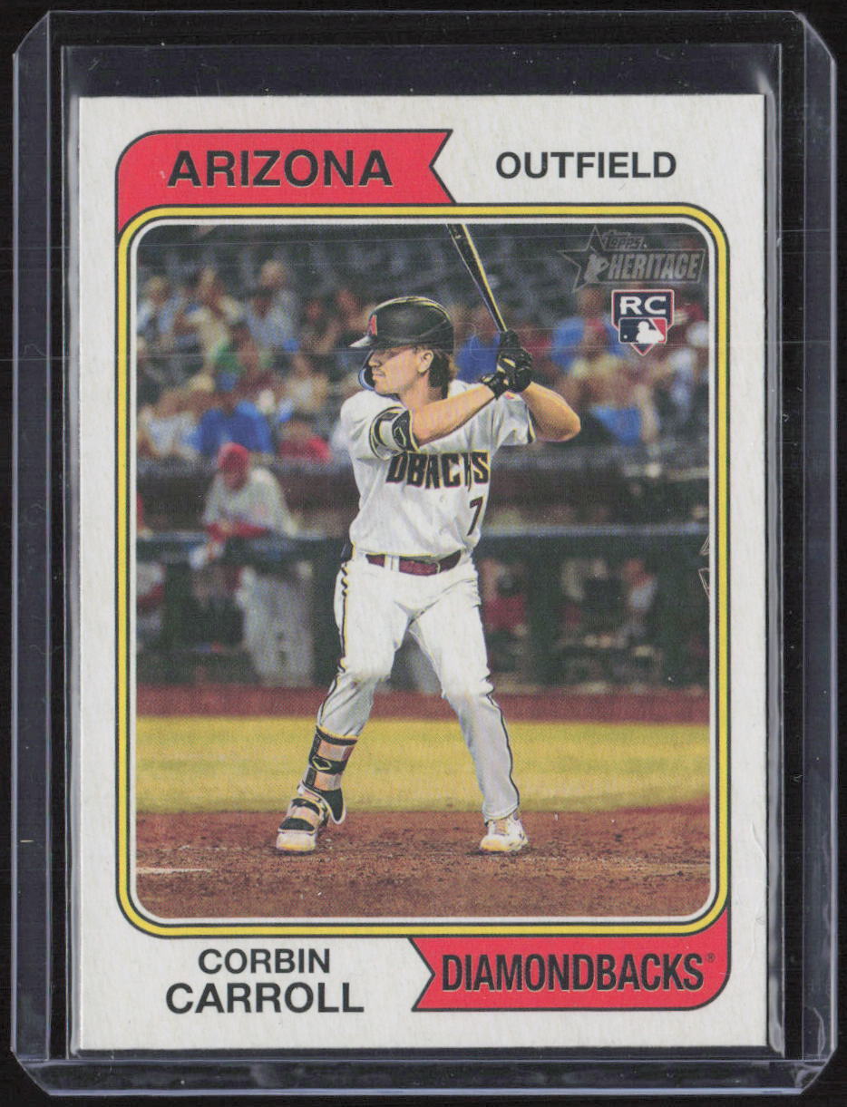 2023 Topps Heritage #209 Corbin Carroll