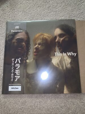 Paramore This is Why 1xLP Green Vinyl Record Assai Obi Edition LE 52/300 - NEW