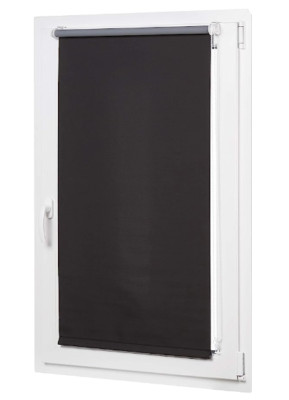 Amazon Basics - Verdunkelungsrollo mit farbiger Beschichtung, 76 x 150 cm, Schwa