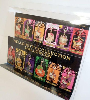 Universal Studios Usj Sanrio Hello Kitty Halloween Collection Charm Set Ebay