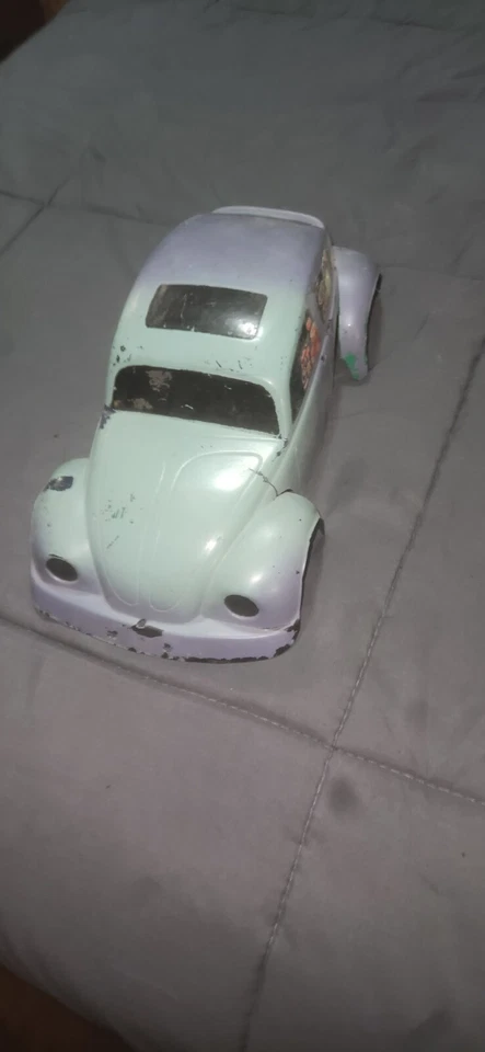 CUSTOM PAINTED VW BAJA BUG BEETLE BODY LOSI, TRUGGY 1/10 SCALE - Image 2 of 4