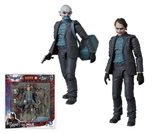 Batman The Dark Knight Joker Bank Robber Mafex 6 Action Figure