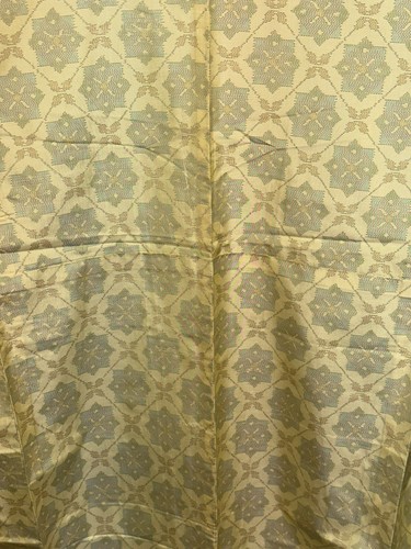 Kimono japonés vintage poliéster blanco tradición cara altura 63,38 pulgadas - Imagen 10 de 23