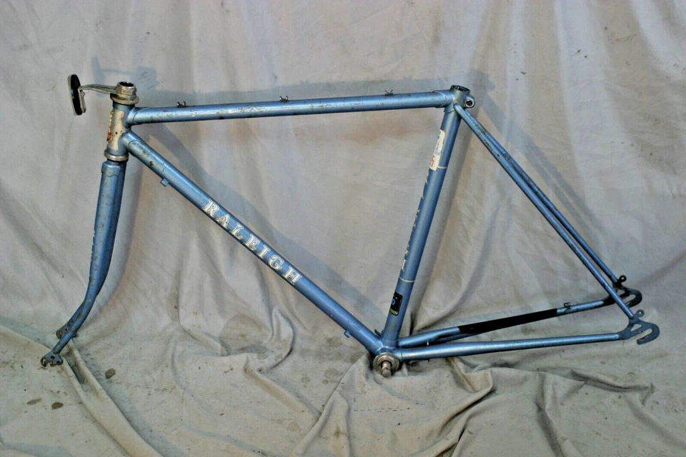 Juego de cuadro de bicicleta de carretera Raleigh Sportif Touring 1981 51 cm pequeño acero remitente de EE. UU. Foto 2 de 4