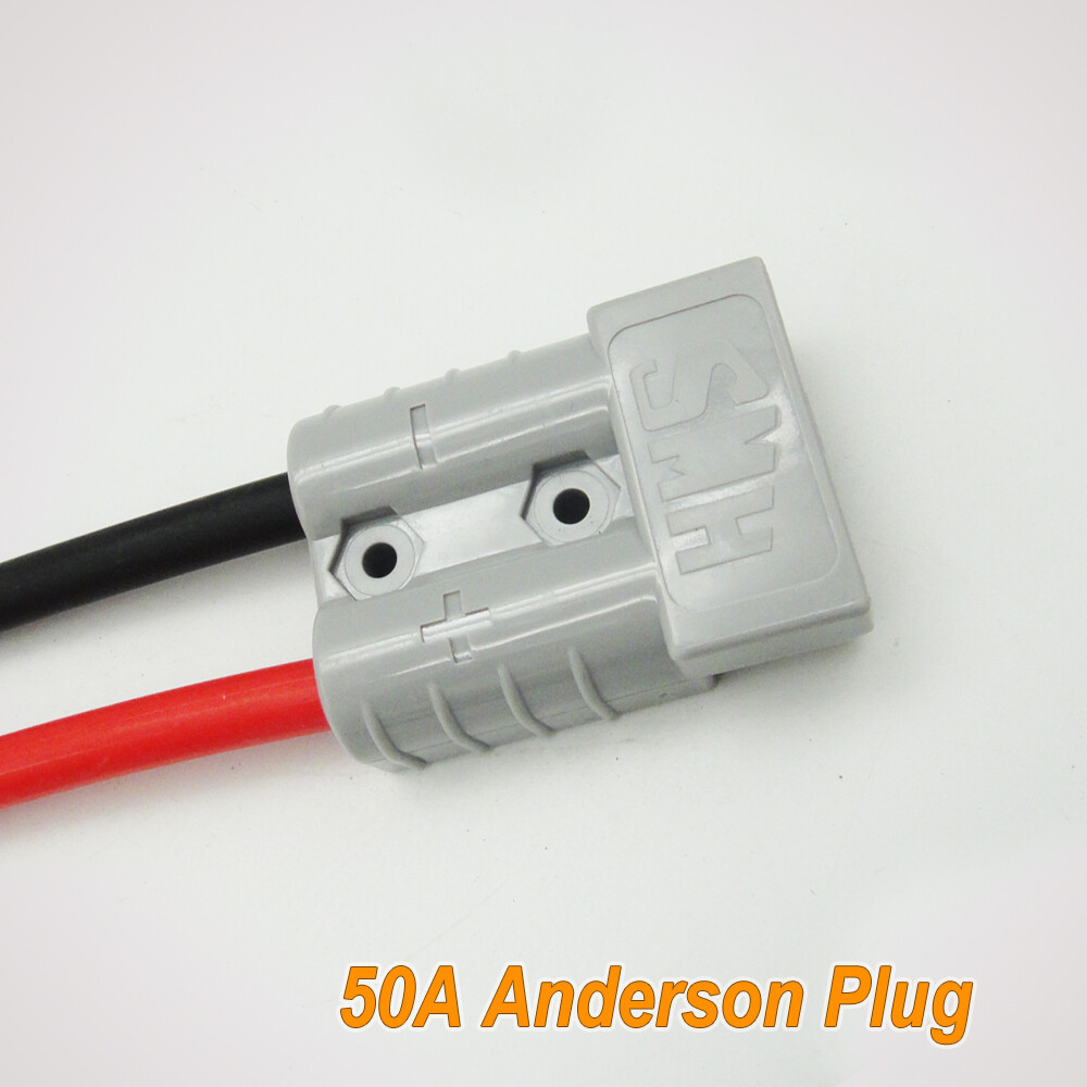 50 AMP ANDERSON PLUG TO MC4 SOLAR PANEL CABLE 30CM WIRING Y ADAPTOR