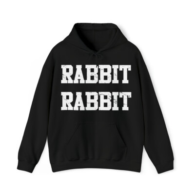 Rabbit Rabbit Graphic Hoodie, Sizes S-5XL