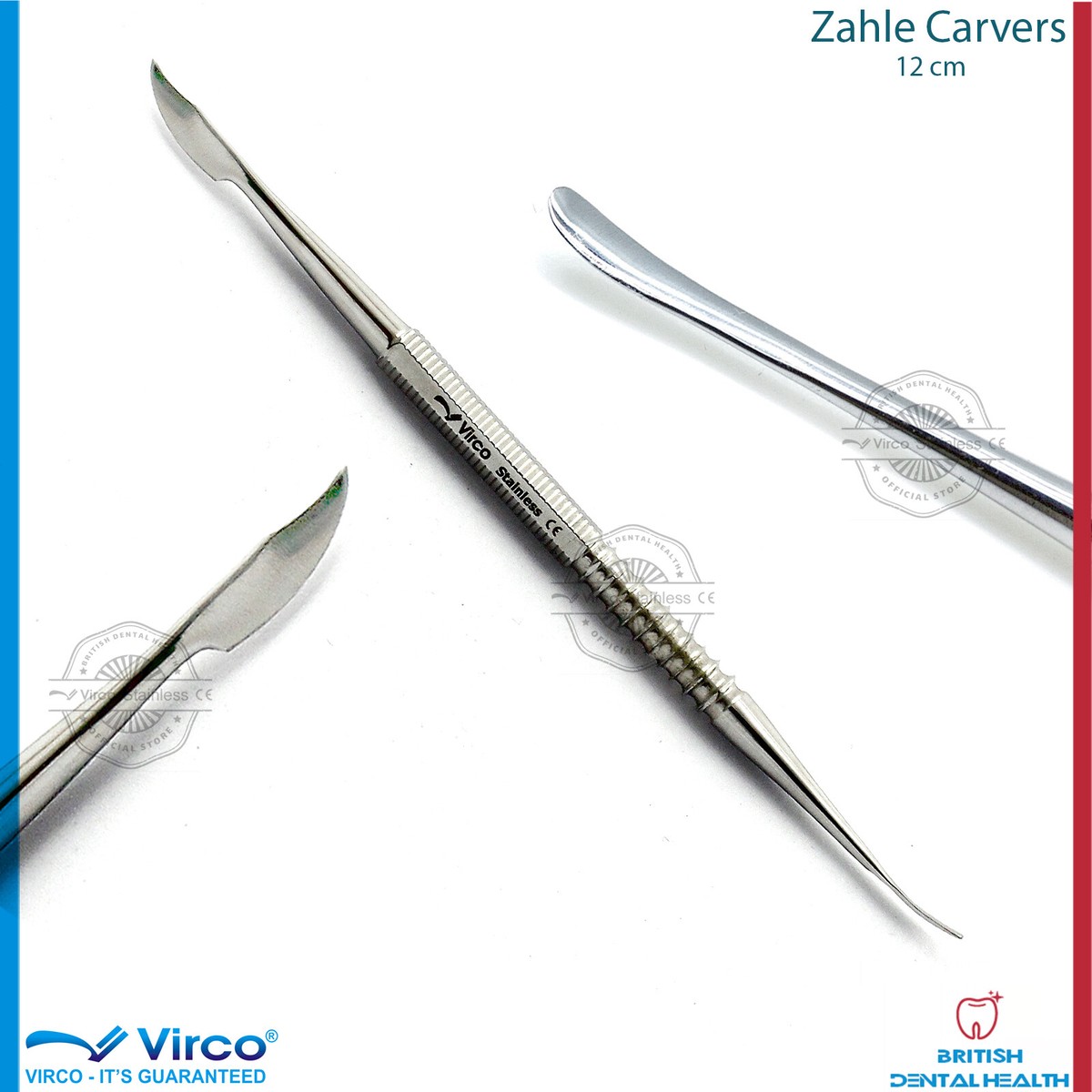 Laboratory Waxing Carvers Mixing Spatulas Zahle Beale Lecron Dental Hand Tools - Foto 11