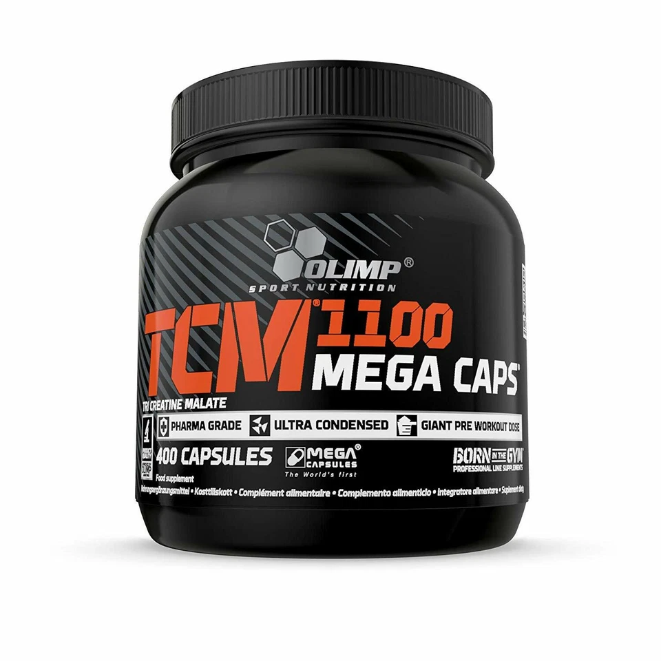 Olimp TCM Mega Caps (Creatine) Kreatin Training 400 Kapseln