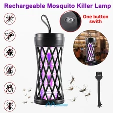 Electric Mosquito Insect Fly Bug Zapper Killer LED Light Trap Pest Control Lamp