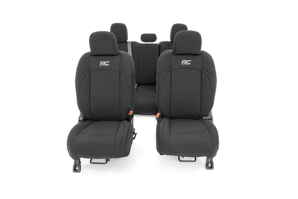 Rough Country Neoprene Seat Covers for 20202022 Jeep Gladiator JT