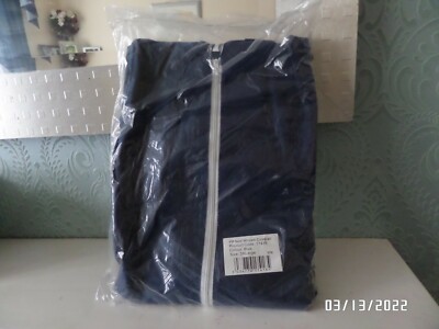 Einweg Overall mit Kapuze Polyprop Vlies. Blau 35G. Loft Gr. 3XLARGE NEU