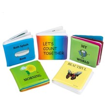 Waterproof Baby Bath Book Set of 5 for Loving Families WITH TWO MOMS/ DADS