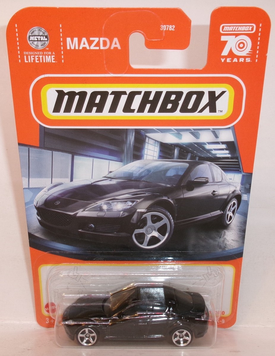 2023 MATCHBOX 1:64 MBX SHOWROOM 49/100 BLACK 2004 MAZDA RX-8 | eBay