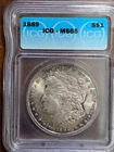 1889-P Morgan Silver Dollar - MS65 by ICG