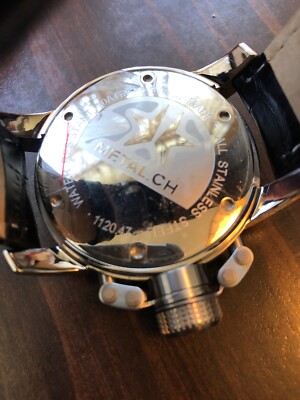Montre Metal.CH 1132,47 - Chronomètre Pour Homme - Occasion Avec 2 Bracelets Et Boîte