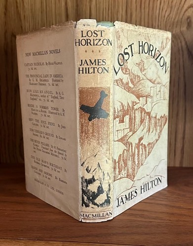 1934 LOST HORIZON James Hilton FIRST EDITION, 6th impression. With Bonus!