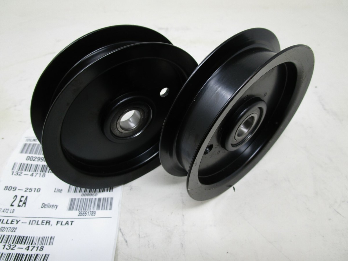 2 Genuine Toro 132-4718 Idler Deck Pulley Commercial Walk