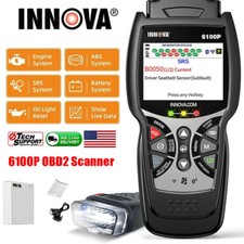 Innova 6100p Obd2 Scanner Check Engine Abs Srs Oil Reset Diagnostic Code Reader