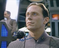 STEVEN WEBER signed autograph 20x25cm STAR TREK in person autograph COA