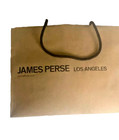 JAMES PERSE Los Angeles shopping paper bag - 13" x 10" x 5"
