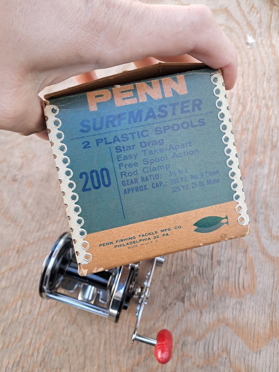 Vintage Penn No 200 Surfmaster,Vintage Penn Reels | eBay