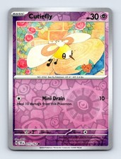 Cutiefly [Reverse Holo] #75 Prices | Pokemon Temporal Forces | Pokemon Cards