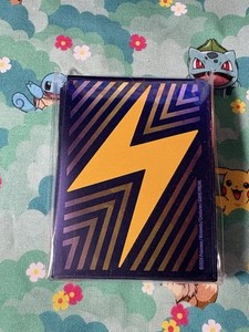 65 Ct Surging Sparks ETB Lightning Bolt Card Sleeves Sealed Pokemon
