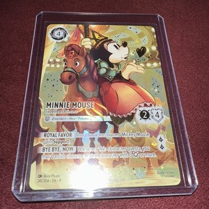 Disney Lorcana 💫 Minnie Mouse Sweetheart Princess Iconic Fabled 241/204