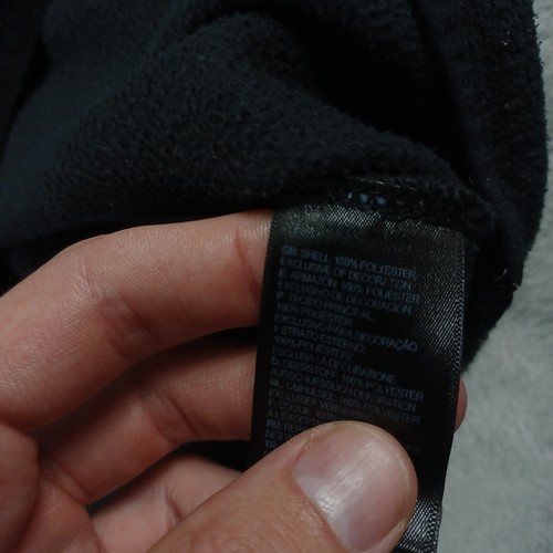 North Face Sweater Womens Medium Black Fleece 1/4 Zip Pullover Outdoor - Picture 5 of 8