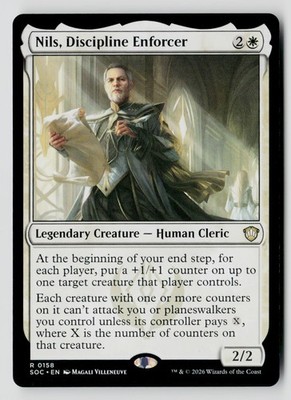 Nils, Discipline Enforcer 158 R MTG SOC NM
