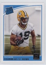 2018 Panini Donruss Rated Rookie Equanimeous St Brown #343 0x4v