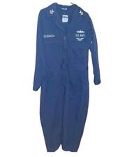 US Navy Ultitly Coveralls - Navy Blue - 40 R/Medium Paint On Back 