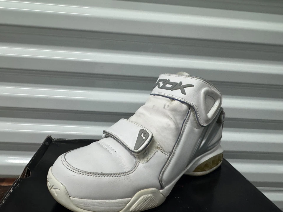 Bomba OG REEBOK RESPONSE IX 9 2005 Allan Iverson blanca/gris para hombre talla 8 Foto 4 de 4