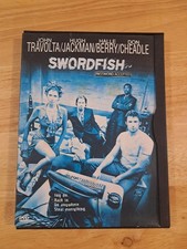 Swordfish DVD 2001 Thriller John Travolta Hugh Jackman Halle Berry