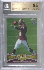 2012 Topps Chrome Robert Griffin III (Red Jersey) #200 BGS 9.5 GEM MINT v7j