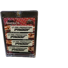 Conor McGregor, Mike Tyson, Dustin Poirier, Deontay Wilder Pre-production Proof