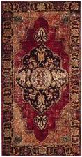Vintage Hamadan Collection Accent Rug - 2'3" x 4', Red & Multi, Oriental Pers...