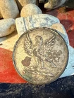 Dug Civil War  Or Earlier💥 🇺🇸 💣 Silver Eagle Livery Button Ph La 🦅