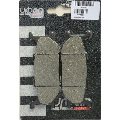 Braking Brake Pad Set Semi-Metallic 750SM1